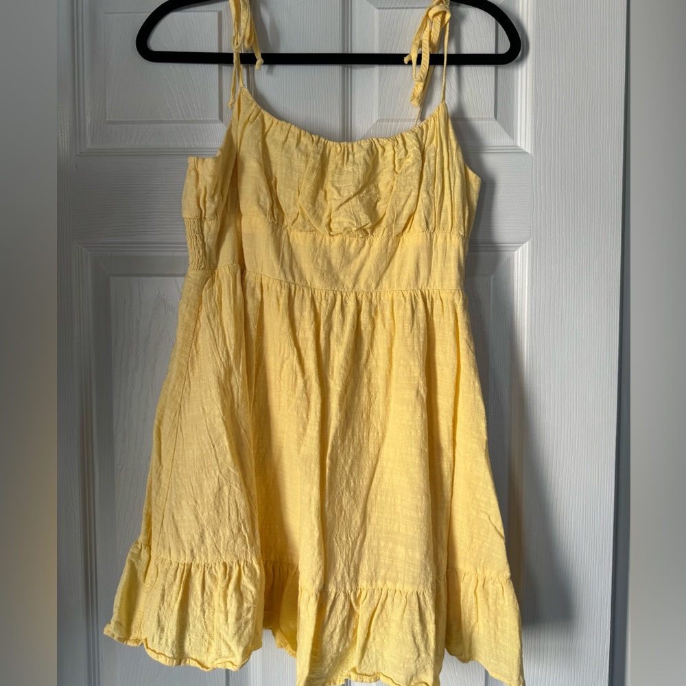 Womens’ PacSun Large Yellow Sun Dress